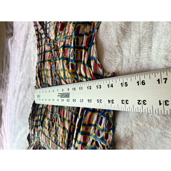 Plenty by Tracy Reese Womens Printed Sleeveless Casual Dress Size 12 Multicolor - Picture 6 of 12